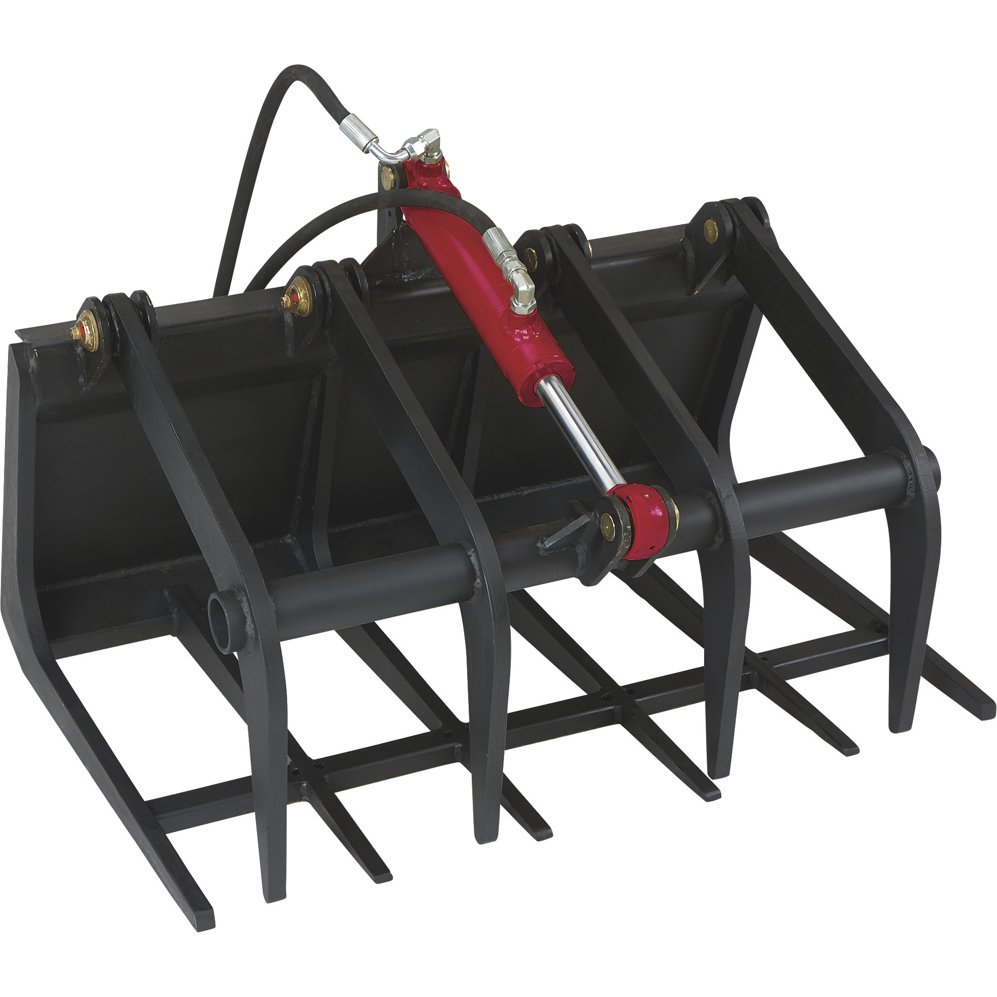 NorTrac Mini Compact Grapple, 14.13 Cu. Ft., 610-Lb. Load Capacity, 88° Max Opening, Compatible Mini-SSL